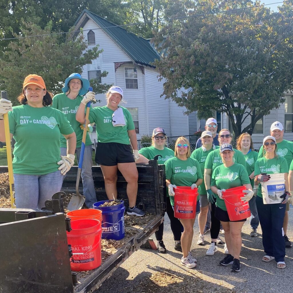 United volunteers at the United Way Day of Caring