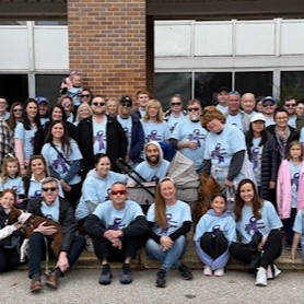 United team participating in the MS Walk